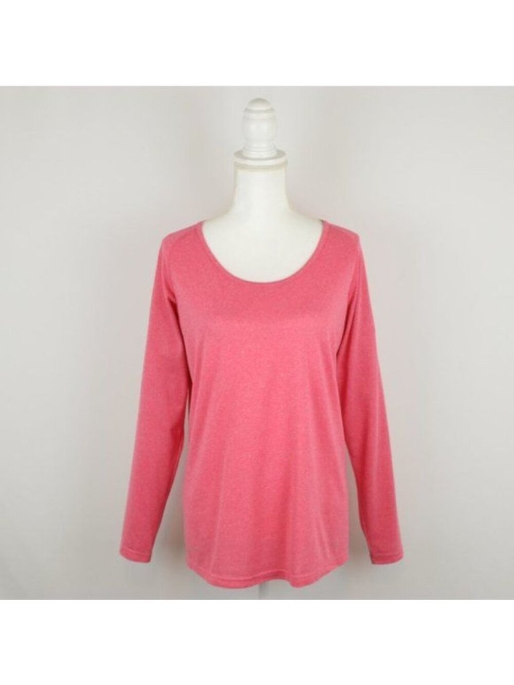 Helly Hansen X-Cool Women's Large Pink Scoop Neck Lightweight Long Sleeve Tee